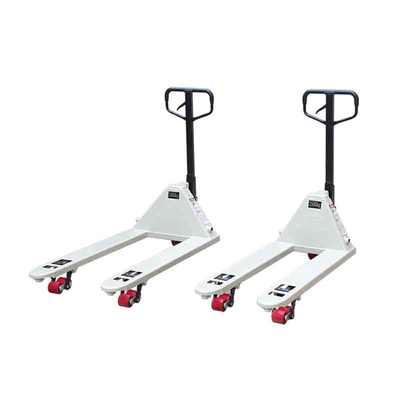 ダブル Pu ホイール付き 2.5 トン手動パレット トラック